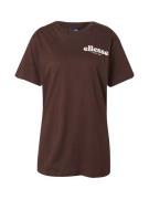 ELLESSE Shirts 'Galao'  brun / hvid