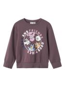 NAME IT Sweatshirt 'Bluey'  blandingsfarvet / pink