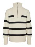 Vero Moda Girl Pullover 'SABA'  beige / sort