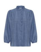 Kaffe Bluse 'Ellen'  blue denim