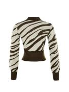 Trendyol Pullover  oliven / hvid