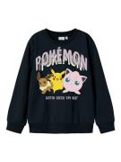 NAME IT Sweatshirt 'NKFJIMA POKEMON'  brun / gul / lyserød / sort