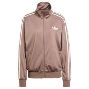 ADIDAS ORIGINALS Sweatjakke 'Adicolor Classic Firebird'  ecru / brun