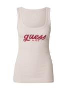 GUESS Overdel 'CHENILLE'  lys pink / rød / sort