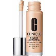 Clinique Beyond Perfecting Makeup + Concealer CN 10 10 Alabaster