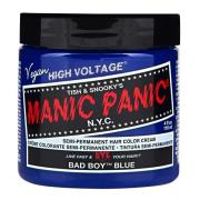 Manic Panic Semi-Permanent Hair Color Cream Bad Boy Blue