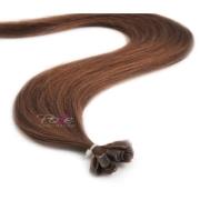 Poze Hairextensions Poze Keratin Standard 40cm 6B Lovely Brown