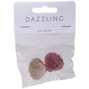 Dazzling Hår 2-pack Hair Clips Seashell Small