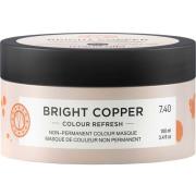 maria nila Colour Refresh Non-Permanent Colour Masque 7.40 Bright