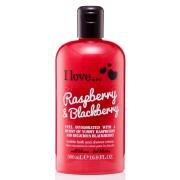 I Love... Bubble Bath & Shower Crème I Love… 500ml Raspberry & Bl