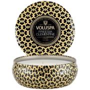 Voluspa Freesia Clementine 3-Wick Tin Candle 40h