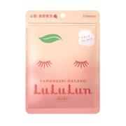 LuLuLun Premium Sheet Mask Yamanashi Peach 7 stk