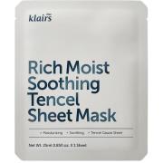 Klairs Rich Moist Soothing Tencel Sheet Mask 25 ml