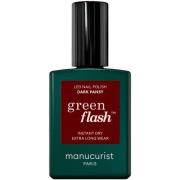 Manucurist Green Flash Gel Polish Dark Pansy