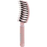 Yuaia Haircare Curved Paddle Brush Pink