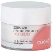 Coohé Youth-Glow Solution Squalane Hyaluronic Face Cream 50 ml