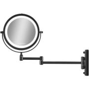 Gillian Jones Double-sided Wall Mirror with LED light Black