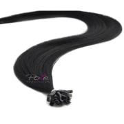 Poze Hairextensions Poze Keratin Standard 50cm 1N Midnight Black