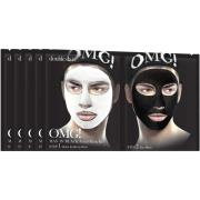 OMG! Double Dare Man In Black Facial Mask 5 pcs