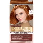 Loreal Paris Excellence Crème Universal Nudes Hair Color 7UR Univ