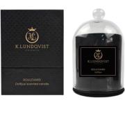 K. Lundqvist Stockholm Scented Candle with Glass Cover Boulevard/