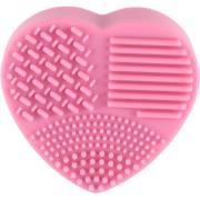 Mineas Make up brush cleaning mat hot pink
