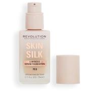 Makeup Revolution Skin Silk Serum Foundation F8.5