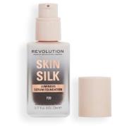 Makeup Revolution Skin Silk Serum Foundation F20