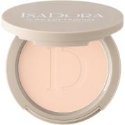 IsaDora The No Compromise Matte Longwear Powder 61 Cool Ivory