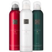 Rituals Foaming Shower Gel Trio Mix - Sød & nøddeagtig - Blomster