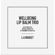 L:a Bruket 325 Wellbeing Lip Balm Trio 42 g