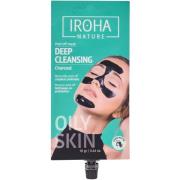 IROHA NATURE Deep Cleansing Charcoal Peel Off Face Mask