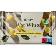 Gunry Wet Wipes Lemon 10 stk