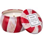 Voluspa Crushed Candy Cane Holiday Collection Mini Tin Candle 113