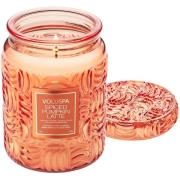 Voluspa Spiced Pumpkin Latte Holiday Collection Large Jar Candle