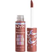 NYX PROFESSIONAL MAKEUP Bridgerton Royal Butter Gloss 2 Praline