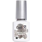 Depend Gel iQ Effects Metallic Marble Silver