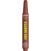 NYX PROFESSIONAL MAKEUP Fat Matte Slick Click Lip Balm 08 Toasty