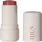 IDUN Minerals Soft Tint Blush Stick Blom Rose Mauve