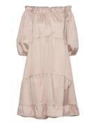 Objroxanna 3/4 Long Dress Ec Pa Object Pink