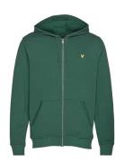 Zip Through Hoodie Lyle & Scott Green