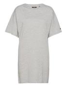 Cotton Modal Tshirt Dress Superdry Grey