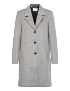 Slfsasja Wool Coat Boozt B Selected Femme Grey