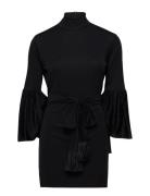 Natalia Dress Mother Of Pearl Black