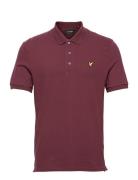 Plain Polo Shirt Lyle & Scott Purple