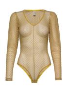 Donna Bodystocking Underprotection Yellow