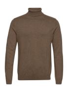 Slhberg Roll Neck Noos Selected Homme Brown