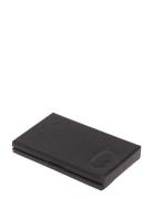 Personal Card Holder Design Letters Grey