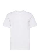 Slhrelaxcolman200 Ss O-Neck Tee S Selected Homme White