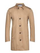 Slhnew Timeless Coat Selected Homme Beige